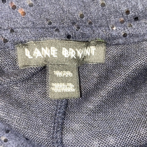 Lane Bryant black sparkle knit sweater size 18/20 - Picture 3 of 6